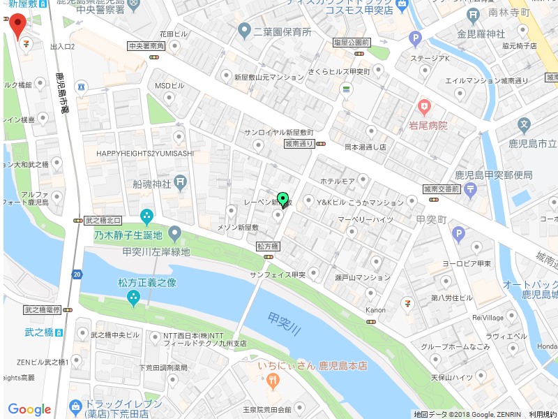現地案内図