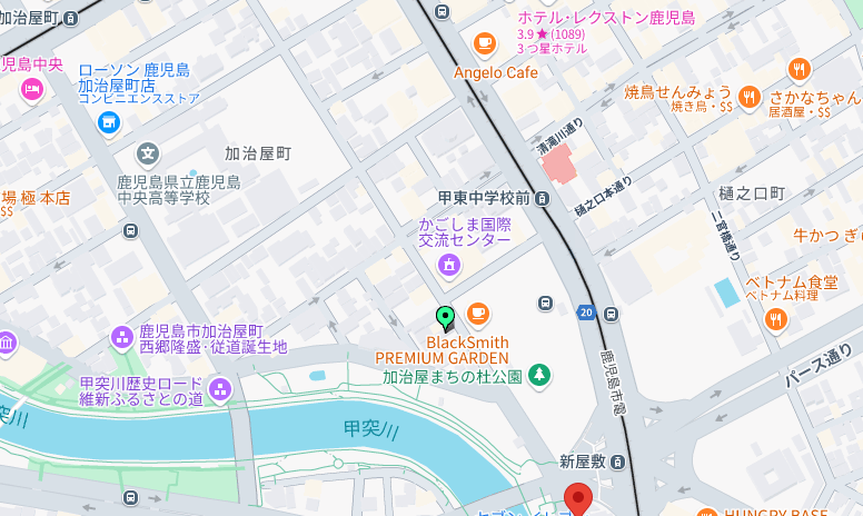 現地案内図
