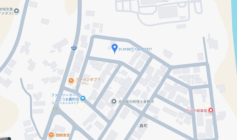 現地案内図