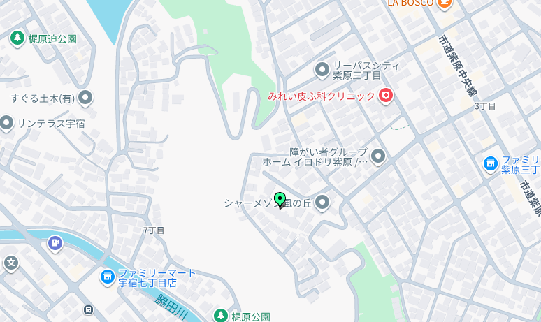 現地案内図
