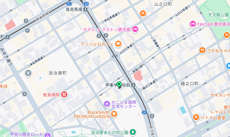 現地案内図