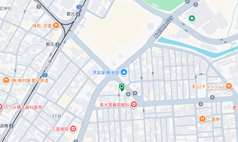 現地案内図